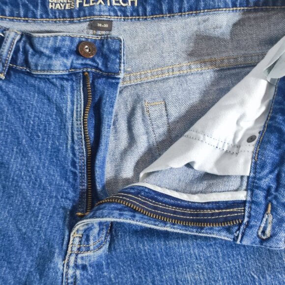 Denver Hayes Flextech Relaxed Fit jeans men's size 38/30 denim blue colour - Picture 9 of 14